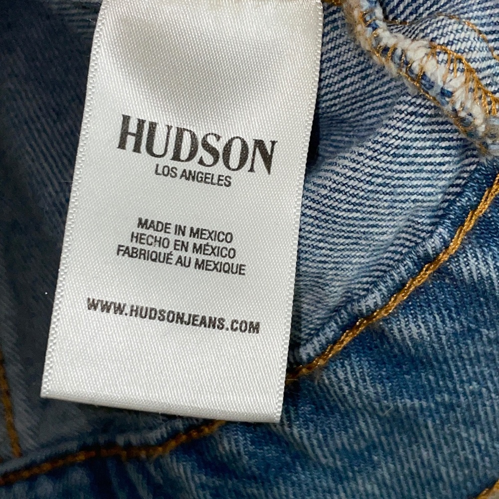 NWT Hudson Classic Fitted Trucker Denim Jean Jacket Size 1X - Picture 7 of 9